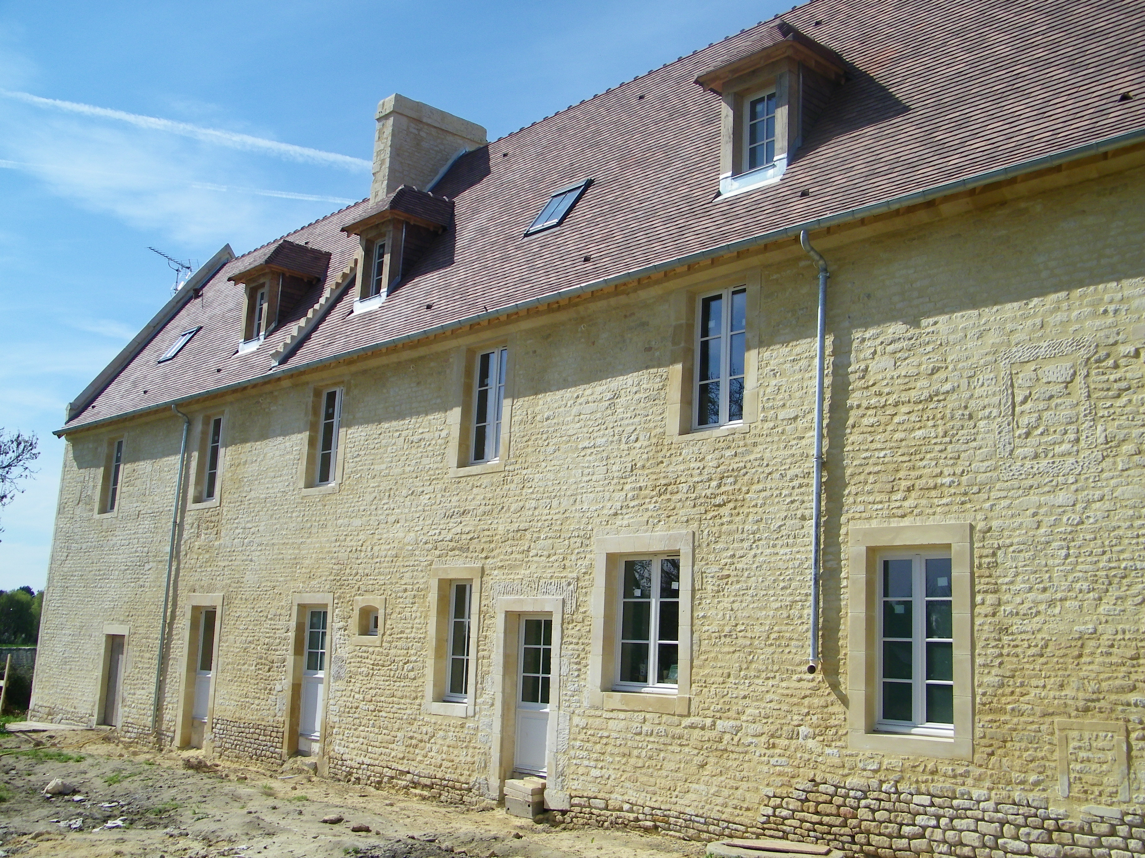 Réhabillitation de maison ancienne dans Ille-et-Vilaine