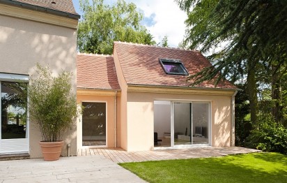 Extension de maison à Châtillon-en-Vendelais